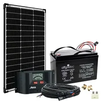 Offgridtec BIG-L monokristallin 100 W inkl. 101Ah 12V AGM