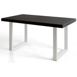alpi möbel LOFT-U 90 x 77 x 180-280 cm schwarz/weiß
