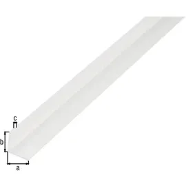 GAH Alberts Winkelprofil Kunststoff 100 x 10 x 10 cm