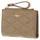 Lacoste Crocodelle Geldbörse 6cc 12 cm braun
