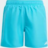 Adidas Kids Badeshorts weiß|blau 110-116cm 5-6J