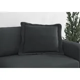 TRENDMANUFAKTUR Kissenbezug Bourbon 70 x 70 cm Grau
