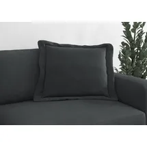TRENDMANUFAKTUR Kissenbezug Bourbon 70 x 70 cm Grau