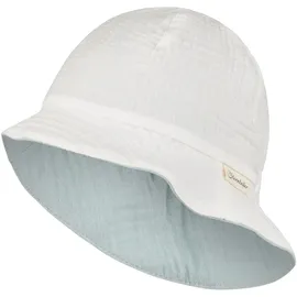 Sterntaler Wende-Sonnenhut uni in helltürkis | Gr.: 41 cm