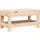 vidaXL Gartenhocker 62x30x32 cm Massivholz braun