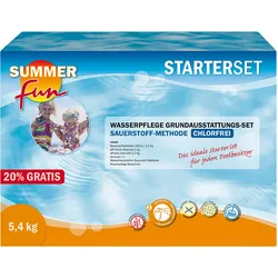 Summer Fun Wasserpflege-Grundausstattungsset Sauerstoff/ Maxipack 5,4 kg