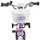 vidaXL Kinderfahrrad 12 Zoll lila