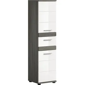WELLTIME Hochschrank LUCCA 35 x 31 x 137 cm Weiß