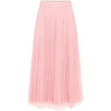 Zero Midirock Damen Tüll rosa 34