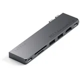 Satechi Pro Hub Slim Adapter, Space Gray, 2x USB4 [Stecker] (ST-HUCPHSM)