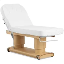 Physa Elektrische Wellnessliege 4 Motoren 160 W 200 x 80 x 63 81 cm 200 kg weiß