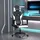 vidaXL Gaming-Stuhl Schwarz und Weiß