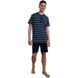 CECEBA Pyjama Philadelphia Blau/Weiß 3XL