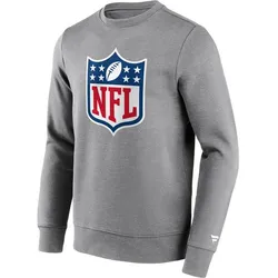 FANATICS Herren Sweatshirt NFL Primary Logo Crew, Grau, M