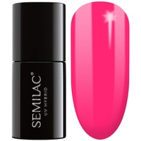 Semilac UV Nagellack 517 Neon Pink 7ml Kollektion Neon