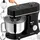 ruhhy 25726 Küchenmaschine 6,2 l, 2000 W, mit Heizfunktion, schwarz