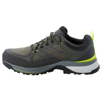 M, Lime / Dark Green, 45.5 EU