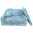 FORTISLINE Kindersofa Rosalia 100 x 60 x 50 cm Cord grün