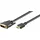 MicroConnect HDMI-DVI Adapterkabel 5 m Schwarz