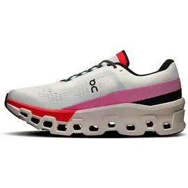 On Cloudmonster 2 Herren Ivory/Red 43