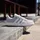 adidas Grand Court Base 00s Grey Two / Cloud White / Gum 44 2/3