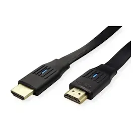 Value 8K HDMI Ultra HD Kabel mit Ethernet, flach, ST/ST, 1 m