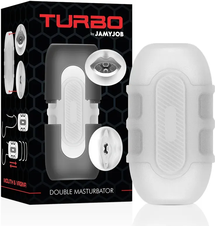 JAMYJOB - TURBO DOPPEL-MASTURBATOR