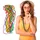 Relaxdays Bunte Perlenkette Kostüm-Accessoire Unisex Einheitsgröße