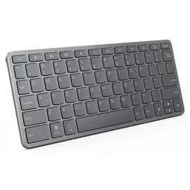 Lenovo Multi-Device Tastatur Grau, kabellos, Bluetooth, USB-C