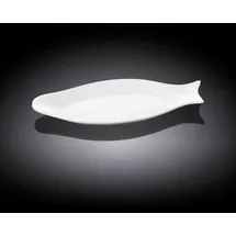 wilmax england Wilmax Fischplatte 46 cm aus Porzellan Weiß, WL-992009/A - Weiß