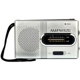 BC-R21 Mini Radio, Tragbare AM FM Teleskopantenne Pocket Radio Weltempfänger Lautsprecher, Musik-Player AM/FM-Radio mit Teleskopantenne Lautsprecher