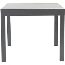 Outdoor Edge Gartentisch Ausziehtisch 90 x 90 x 76 cm Anthrazit