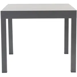 Outdoor Edge Gartentisch Ausziehtisch 90 x 90 x 76 cm Anthrazit