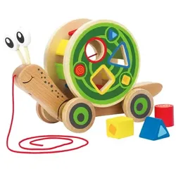 Hape Nachziehspielzeug Schnecke