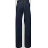 Wide Fit Jeans mit 5-Pocket-Design, Dunkelblau, 42/30