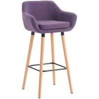 Deluke Barhocker, Lila, 55x99x46 cm, Esszimmer, Barmöbel, Barhocker