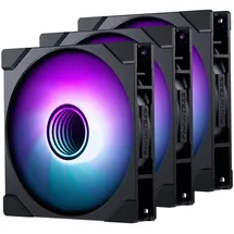 PHANTEKS M25G2-140 D-RGB Black, schwarz, 140mm, 3er-Pack (PH-F140M25_G2_DBK01_3P)