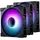 PHANTEKS M25G2-140 D-RGB Black, schwarz, 140mm, 3er-Pack (PH-F140M25_G2_DBK01_3P)