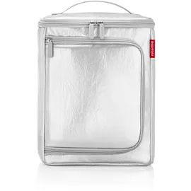 Reisenthel coolerbox Silver Crackle - Rundum flexibel, praktische Kühltasche mit Zwei Öffnungen