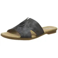 Rieker Damen Frühjahr/Sommer 64290 Pantoletten, blau, nightblue 14) - 36 EU