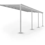 Juskys Terrassendach Borneo 600 x 300 cm weiß