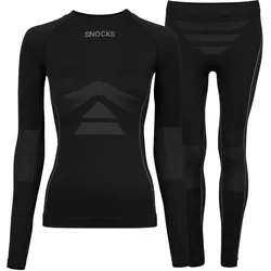 THERMOUNTERWÄSCHE DAMEN SCHWARZ XS