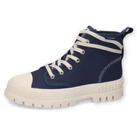 Dockers by Gerli Schnürboots, Outdoormode, Schnürschuh, Freitzeitschuh mit starker Profilsohle blau 36 EU