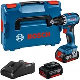 Bosch Professional GSR 18V-45 inkl. 2 x 3,0 Ah + L-Boxx