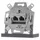 Jung UAE8-8UPOK6 Datendose Cat. 6 / Cat. 6A iso 2 x 8-pol. für 2 Terminals