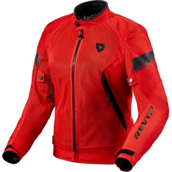 Revit Control Air H2O, Textiljacke wasserdicht Damen - Rot/Schwarz - 40