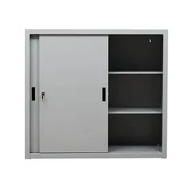 Gürkan Aktenschrank 120 x 45 x 109 cm grau