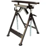 Lemodo Arbeitsbock Stahl 83–129 cm schwarz höhenverstellbar