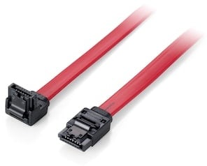 Preisvergleich Produktbild EQUIP 111902 SATA III Kabel, Abgewinkelt, 0.5m