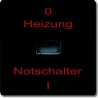 Busch-Jaeger Heizungs-Notschalter 2102 H-35